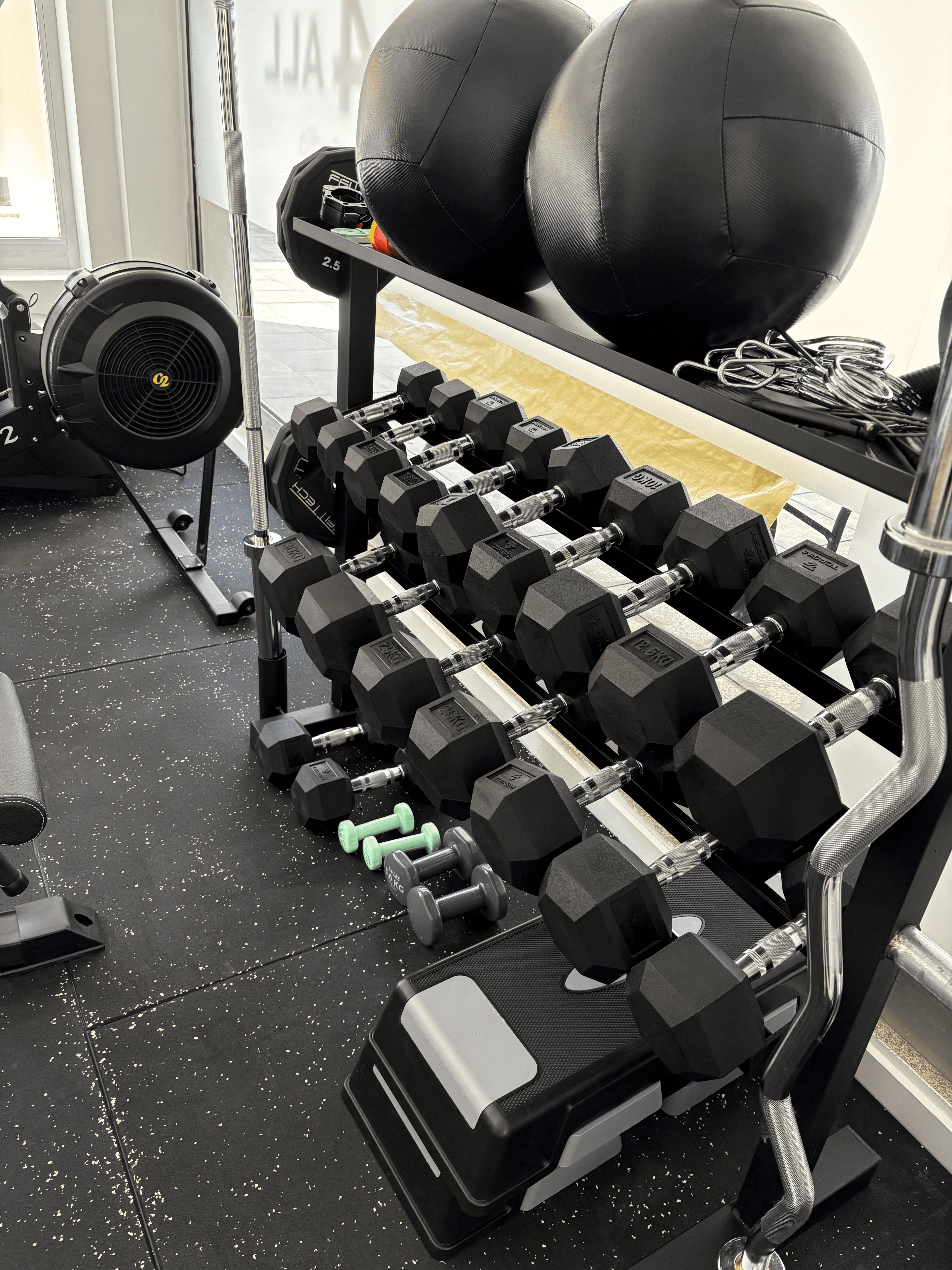 Equipamento de musculação no Studio4All